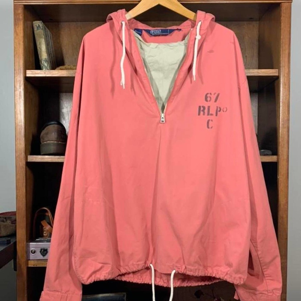 Polo Sailing Anorak Hoodie True Vintage RLPC Cinched Jacket